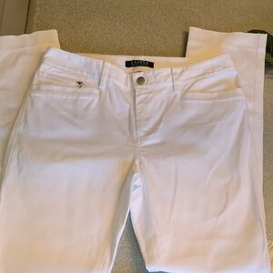 Ralph Lauren White Jeans | Size 4 |